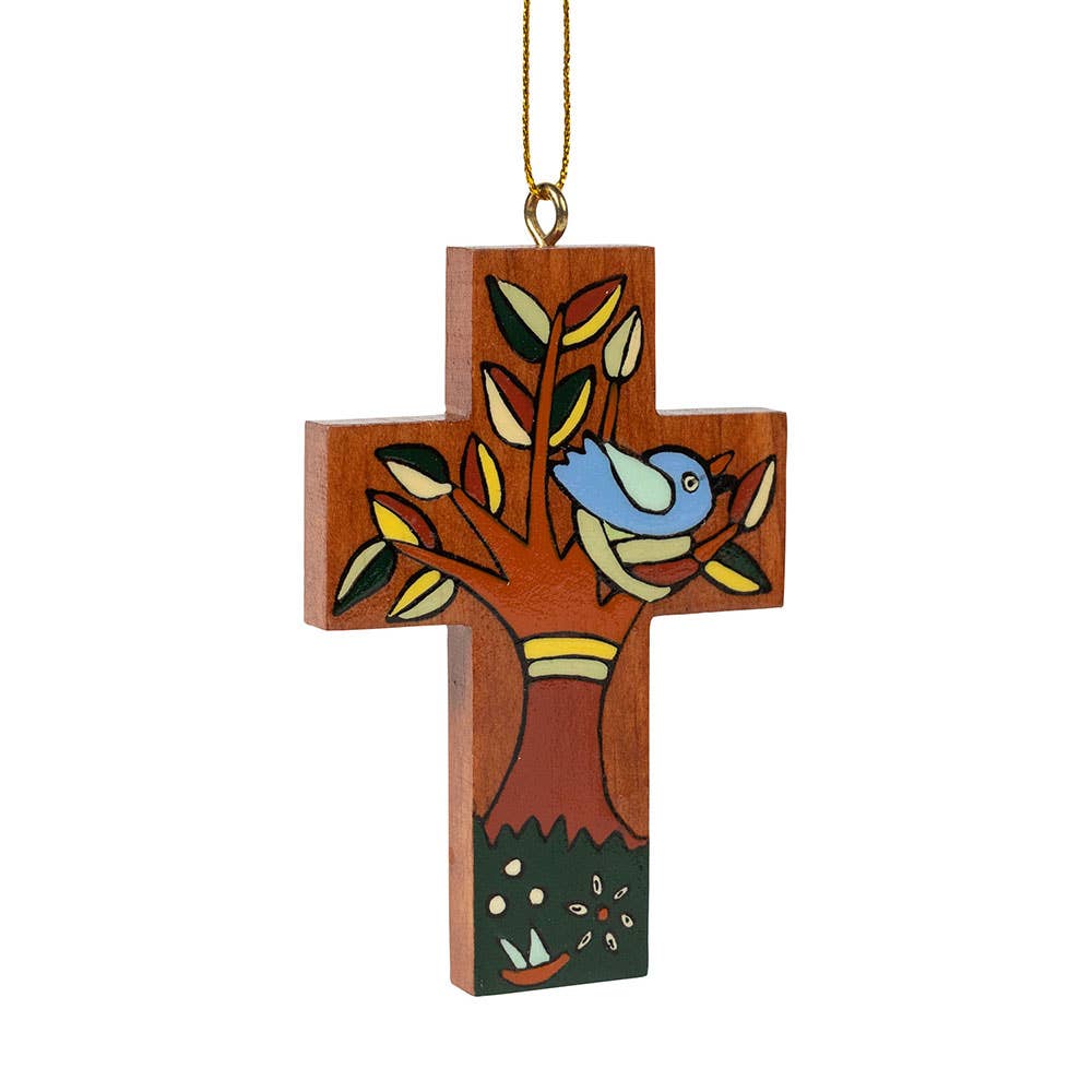 Tree Cross Ornament - Eco Evolution