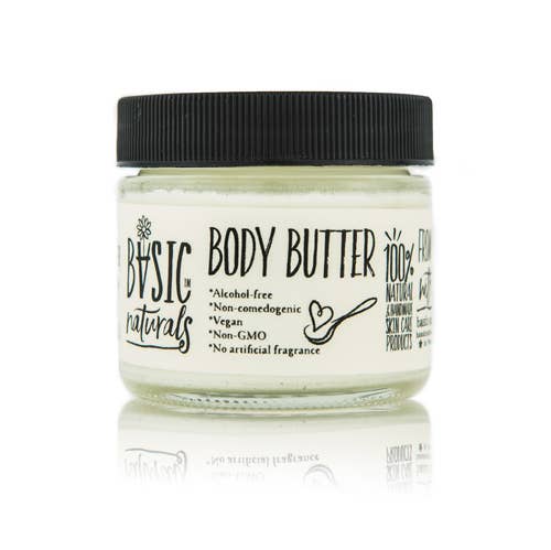 MANGO Body Butter moisturizing skin soothing, anti aging properties, vanilla and citrus essential oils. Organic, Vegan, non-comedogenic