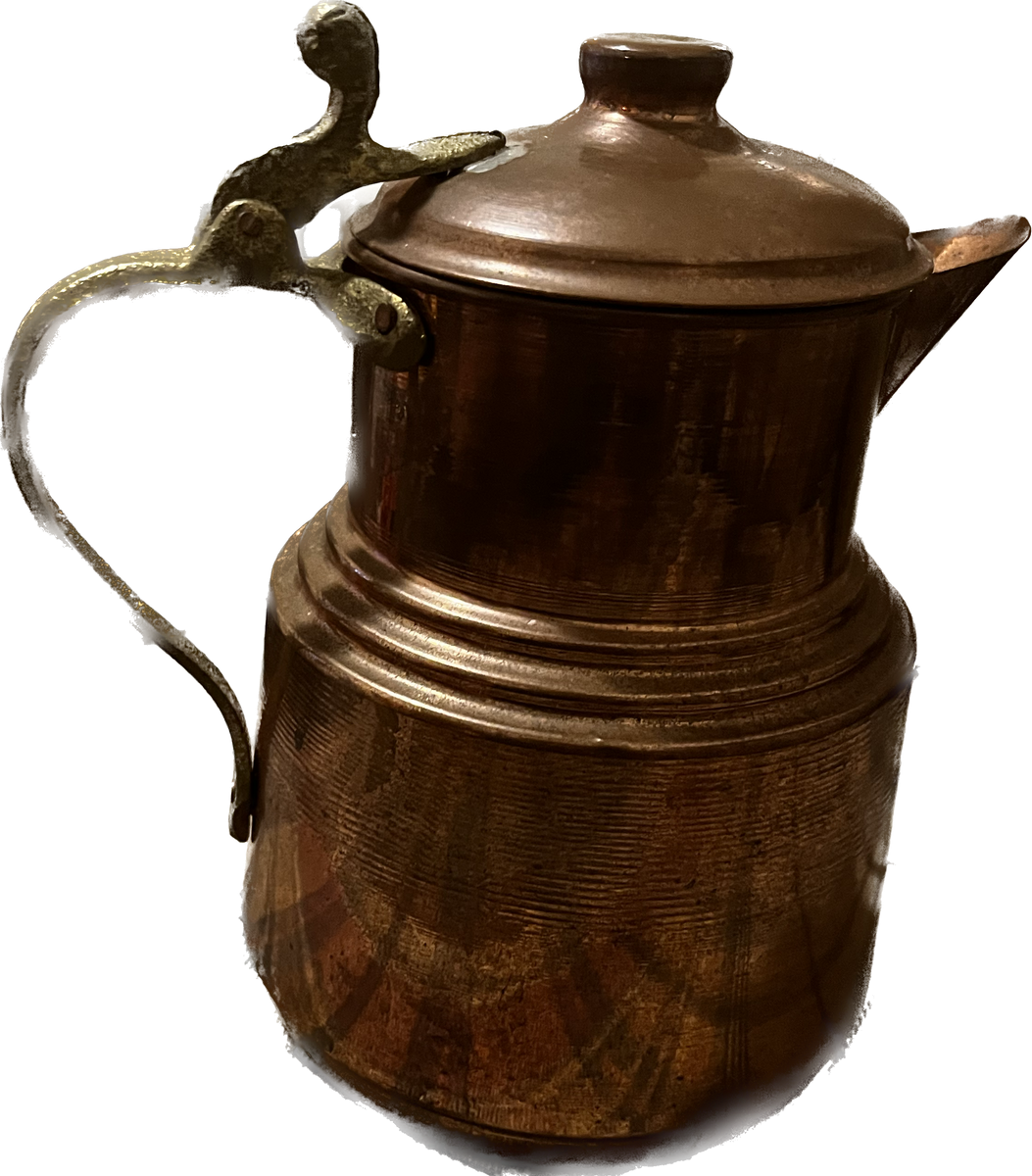 Copper Teapot with Brass Handle Eco Evolution