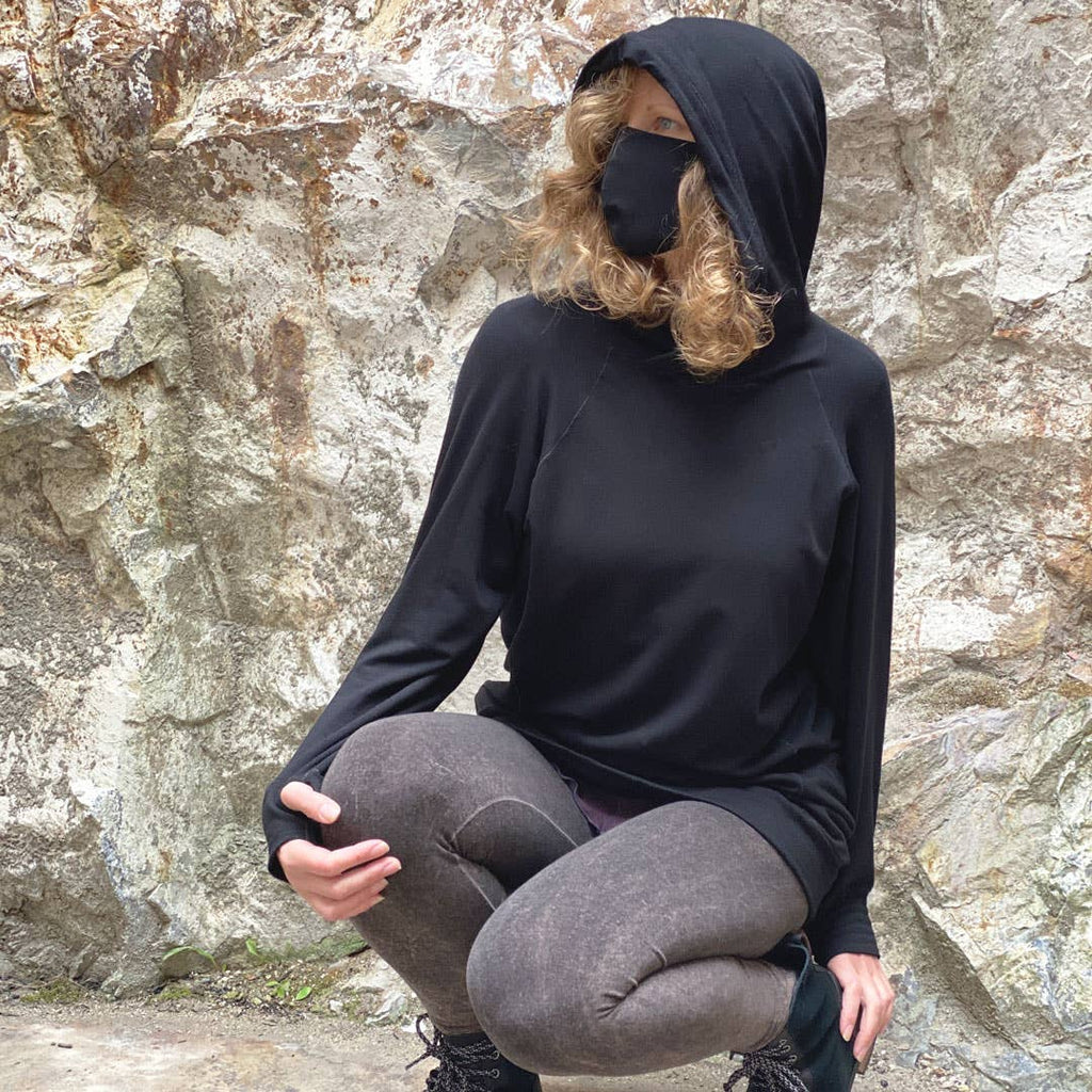 SUGER® terry MAEVE hooded pullover - Eco Evolution