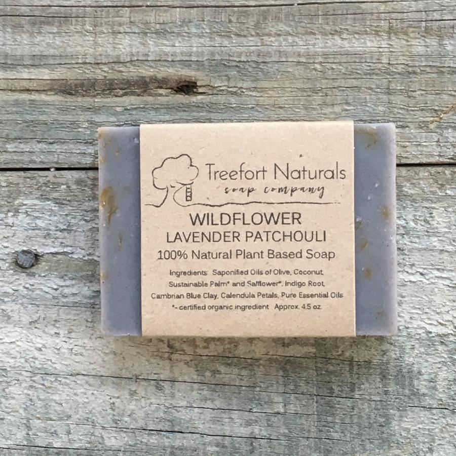 All natural soap bars, handmade, Connecticut, small batch, wildflower lavender patchouli