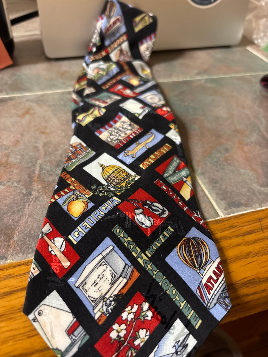 Nicole Miller 90’s Silk Georgia Tie Eco Evolution