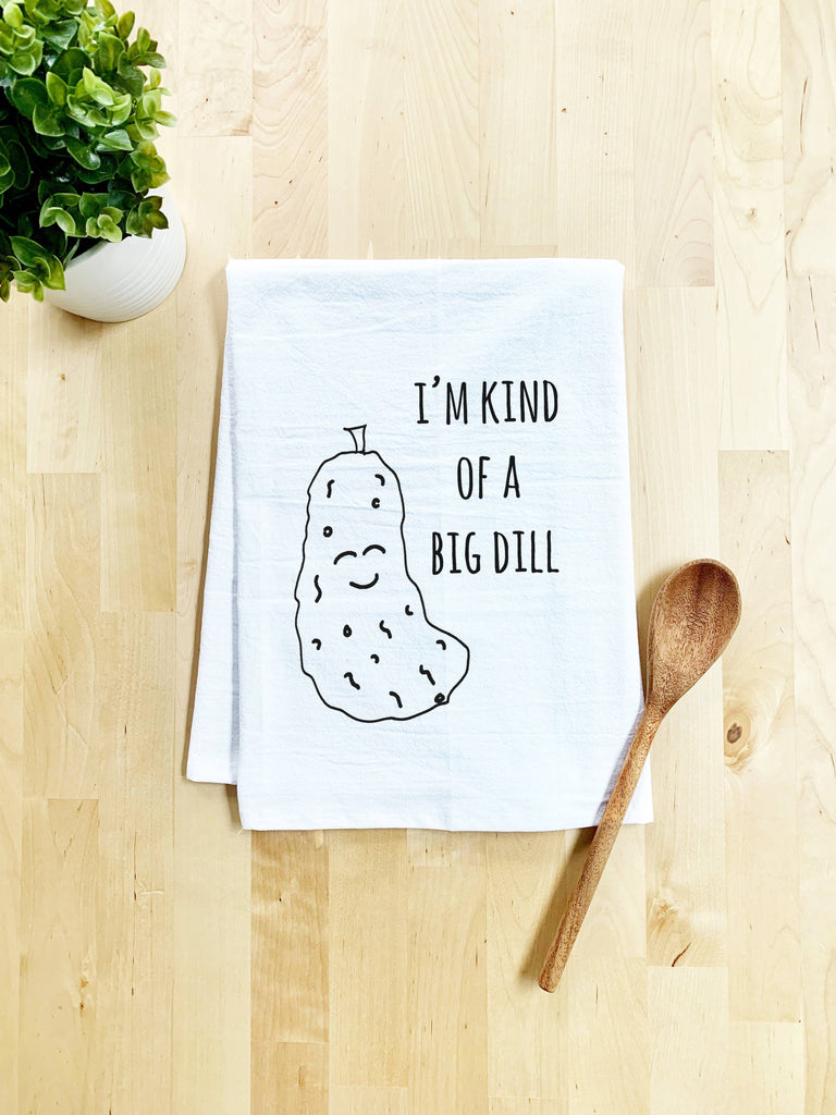 tea towels, dish towels, dish cloth, kitchen towel, funny kitchen, handmade, screen printed, hand drawn, kitchen decor, 100% cotton, made in usa, eco-friendly ink, funny towel, flour sack towels, pickle, dill pickle, pun