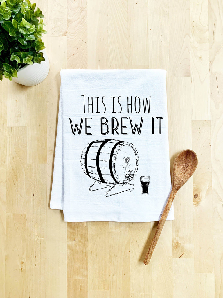 Funny Dish Towels - Screen Printed on Recycled Cotton Flower Sacks - Eco Evolution