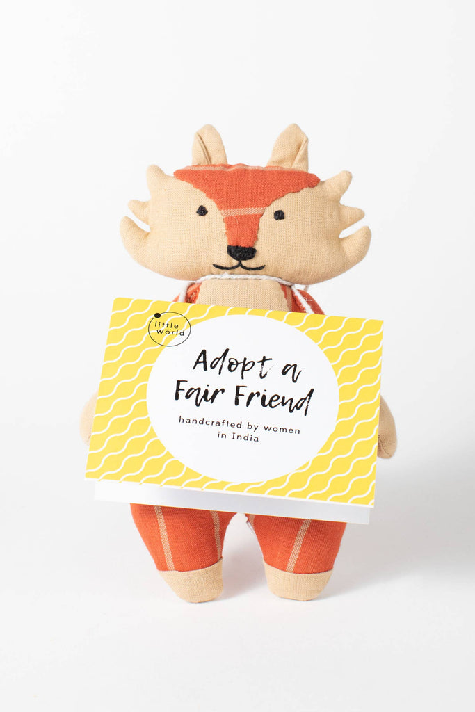 Eco-Friendly Stuffed Fox