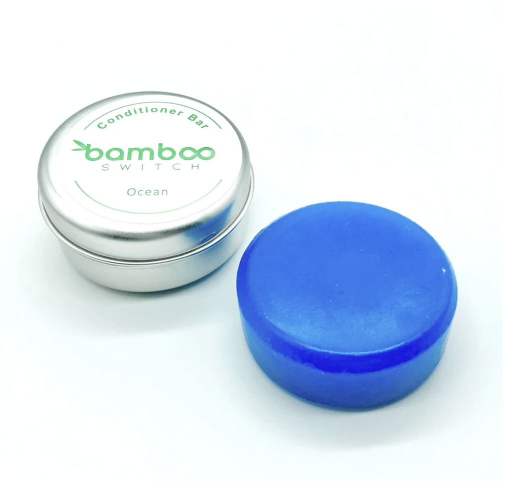 Conditioner Bar For all hair types. Essential oils, haircare, tangle-free. Cruelty Free Non toxic Ingredients Eco-friendly & recyclable by Bamboo Switch