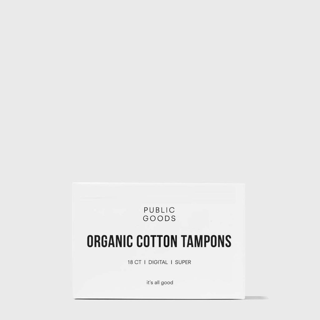 Digital Cotton Tampons w/o Applicator - Super 18 ct - Eco Evolution