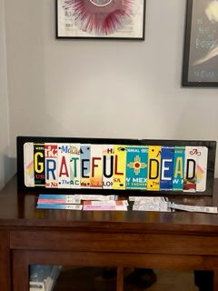 Signs made from License Plates - Eco Evolution