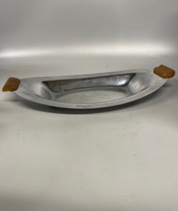 Metal And Wood Tray - Eco Evolution