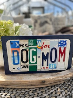 Signs made from License Plates - Eco Evolution