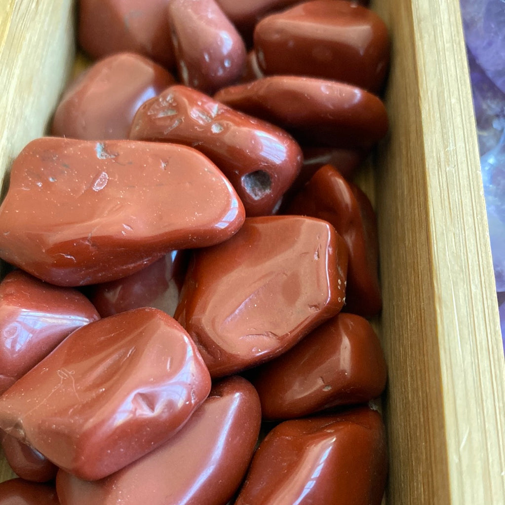 Red Jasper Polished Tumbles - Eco Evolution