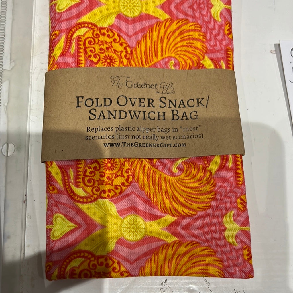 Organic Reusable Snack/Sandwich Bags - Eco Evolution