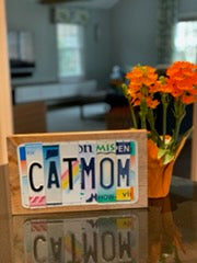Signs made from License Plates - Eco Evolution