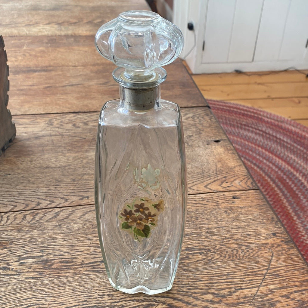 Glass Decorative Bottle with Stopper - Eco Evolution