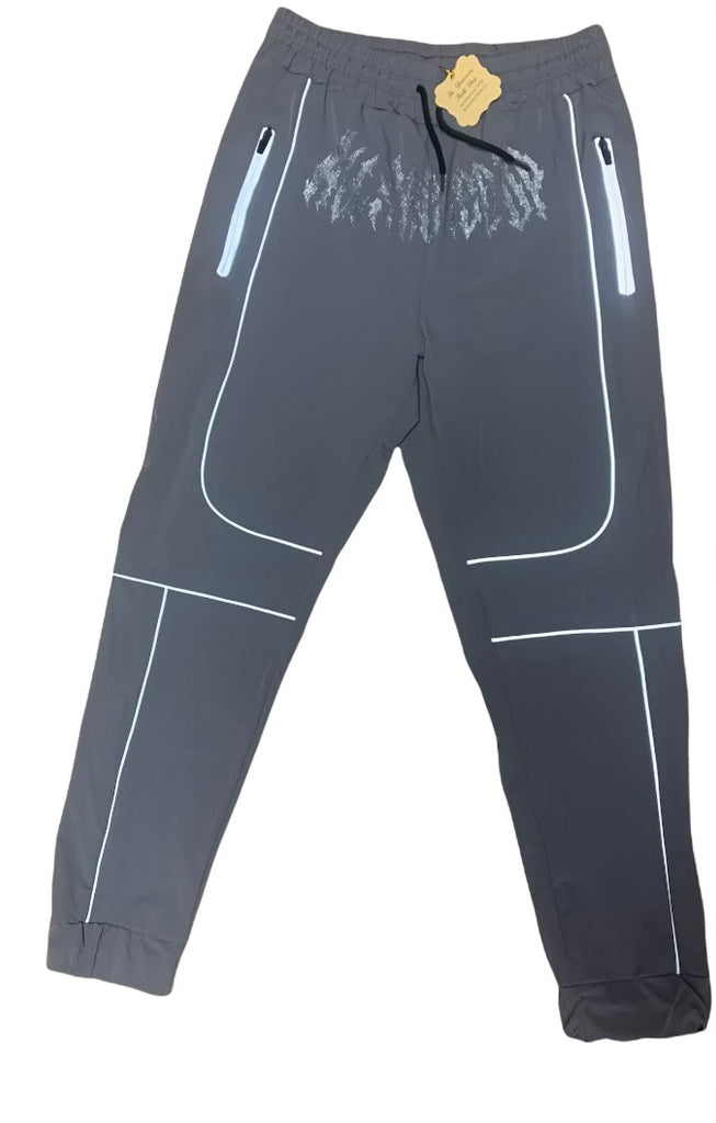 Track Pants with zip up pockets - Small - vintage - Eco Evolution