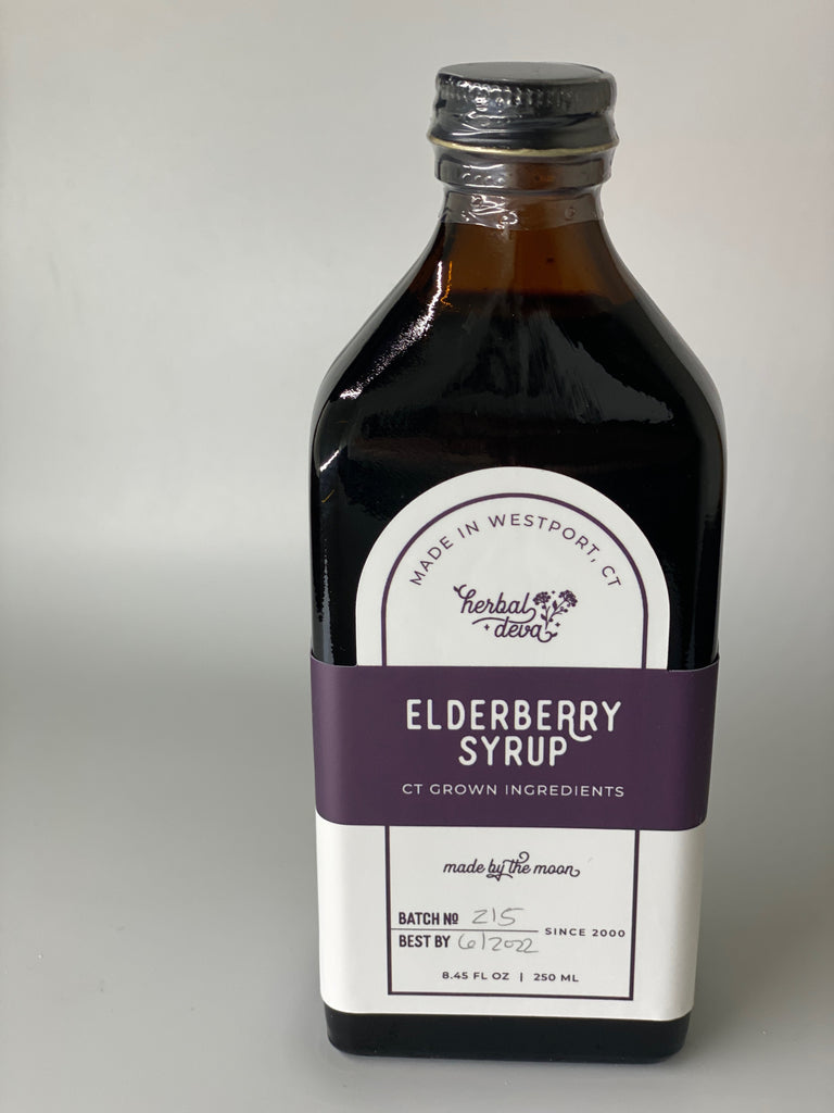 Elderberry Syrup- Organic and Locally Grown - Eco Evolution