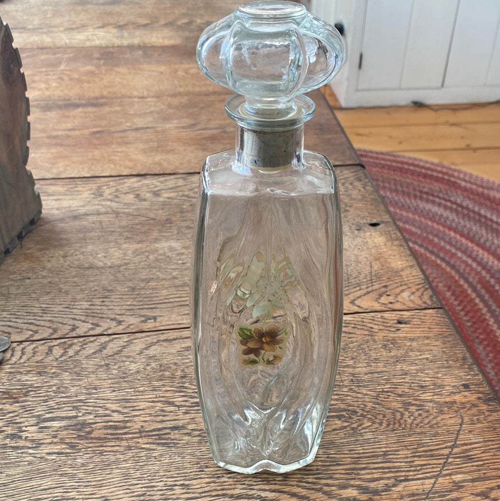 Glass Decorative Bottle with Stopper - Eco Evolution