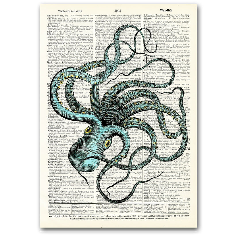 Every Little Thing - Vintage Dictionary Wall Art - Eco Evolution
